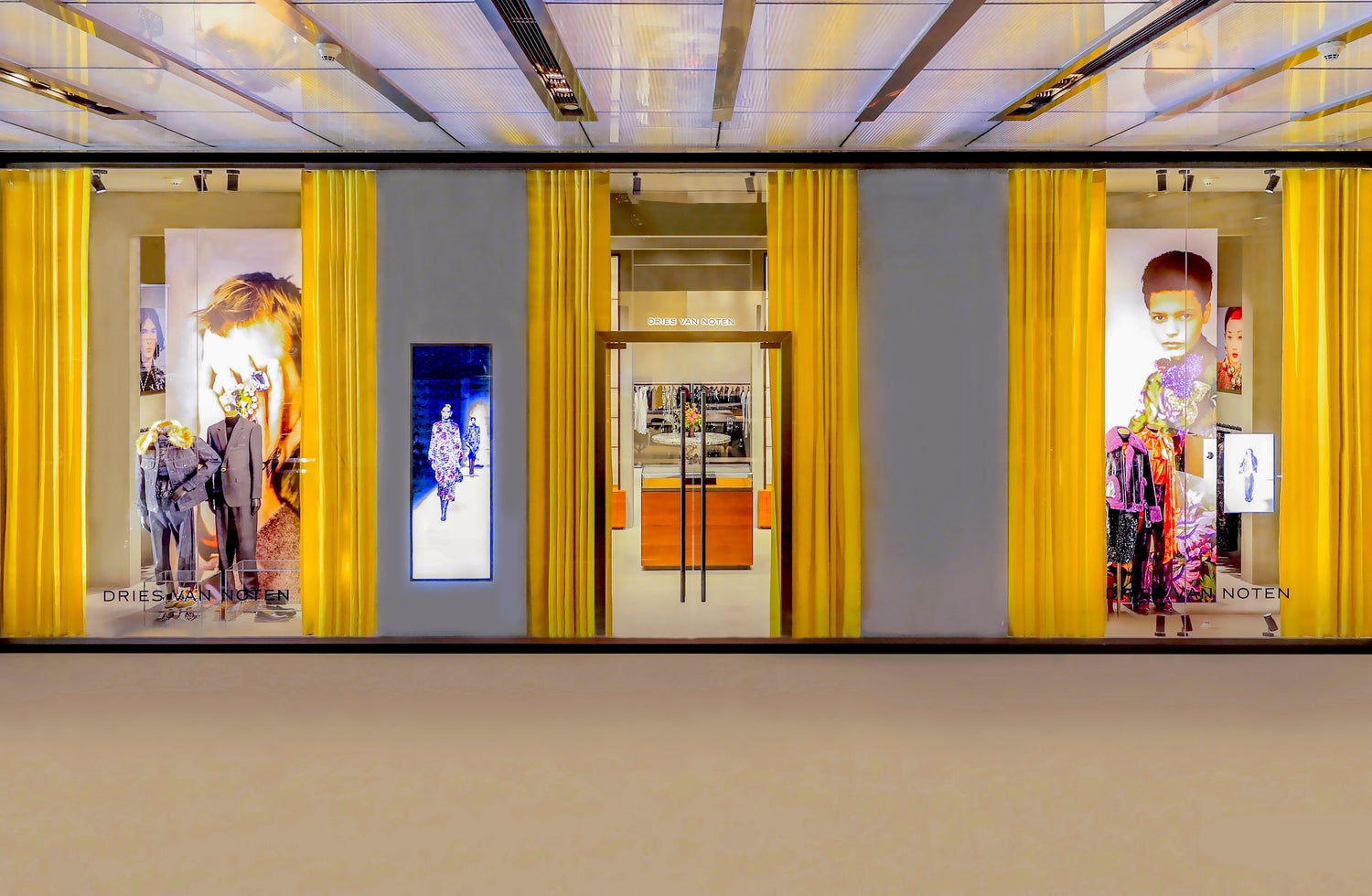 Dries Van Noten shanghai reel mall storefront