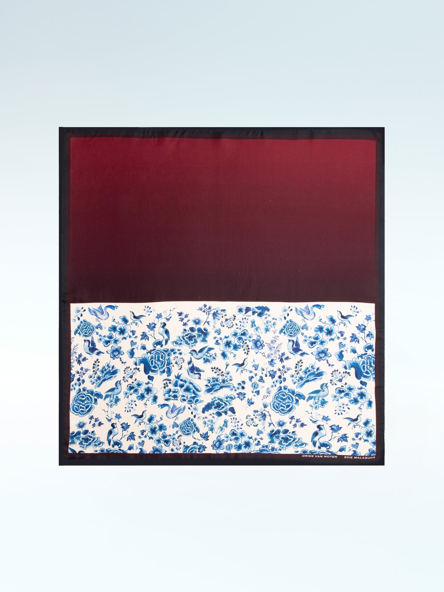 Dries Van Noten Foulard Soie Malaquais
