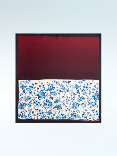 Dries Van Noten Foulard Soie Malaquais