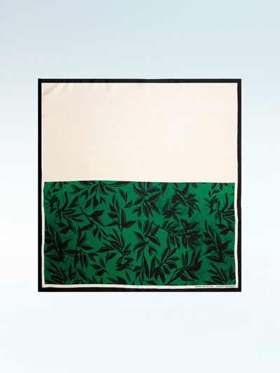 Dries Van Noten Foulard Santal Greenery