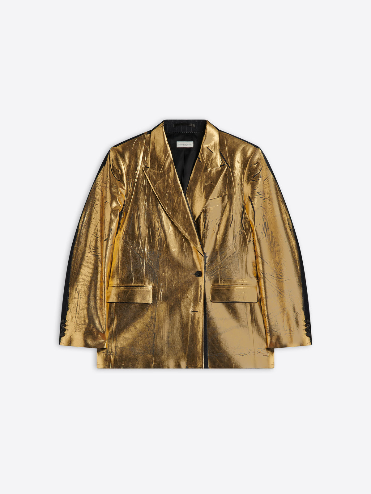 Gold foiled blazer