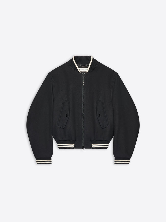 Loose fit bomber