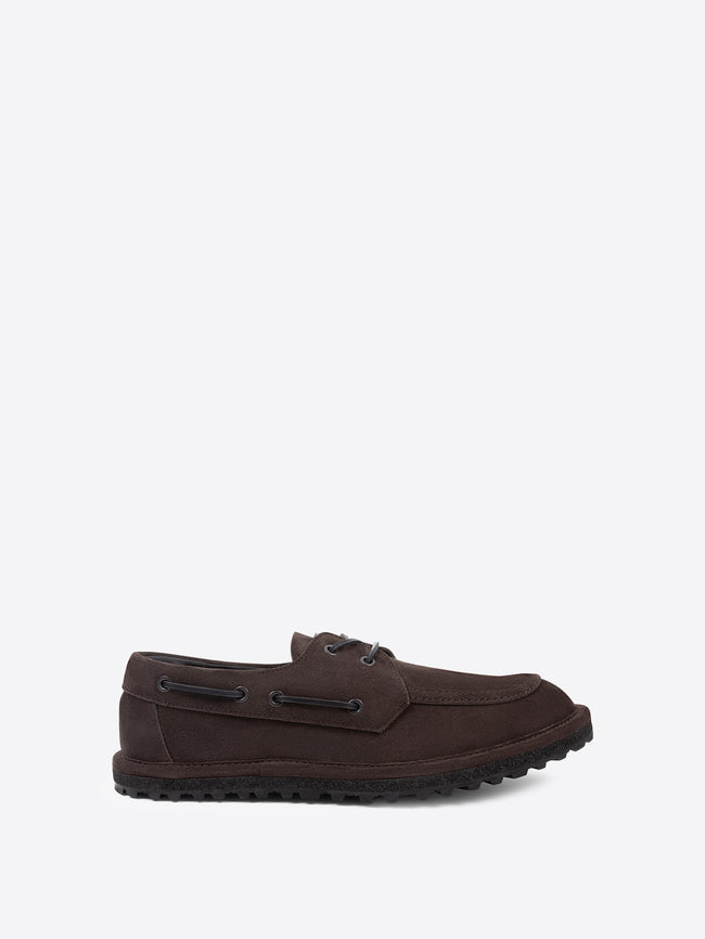 Suede boat shoes