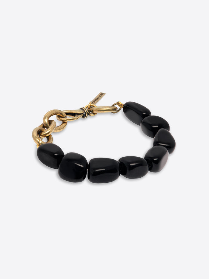 Stone chain bracelet