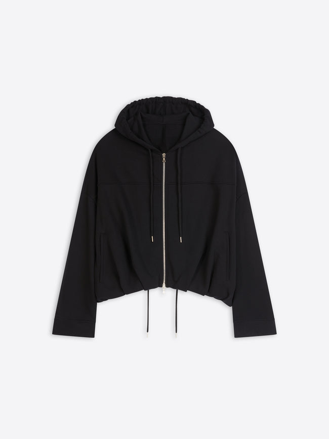 Cocoon zip hoodie