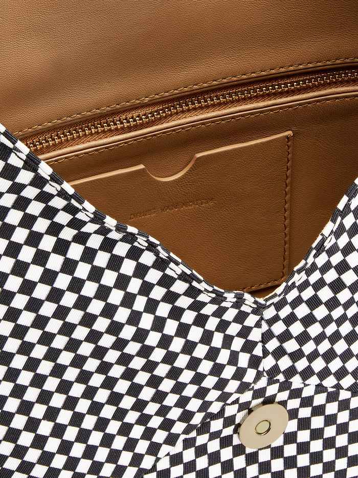 Checkered handbag