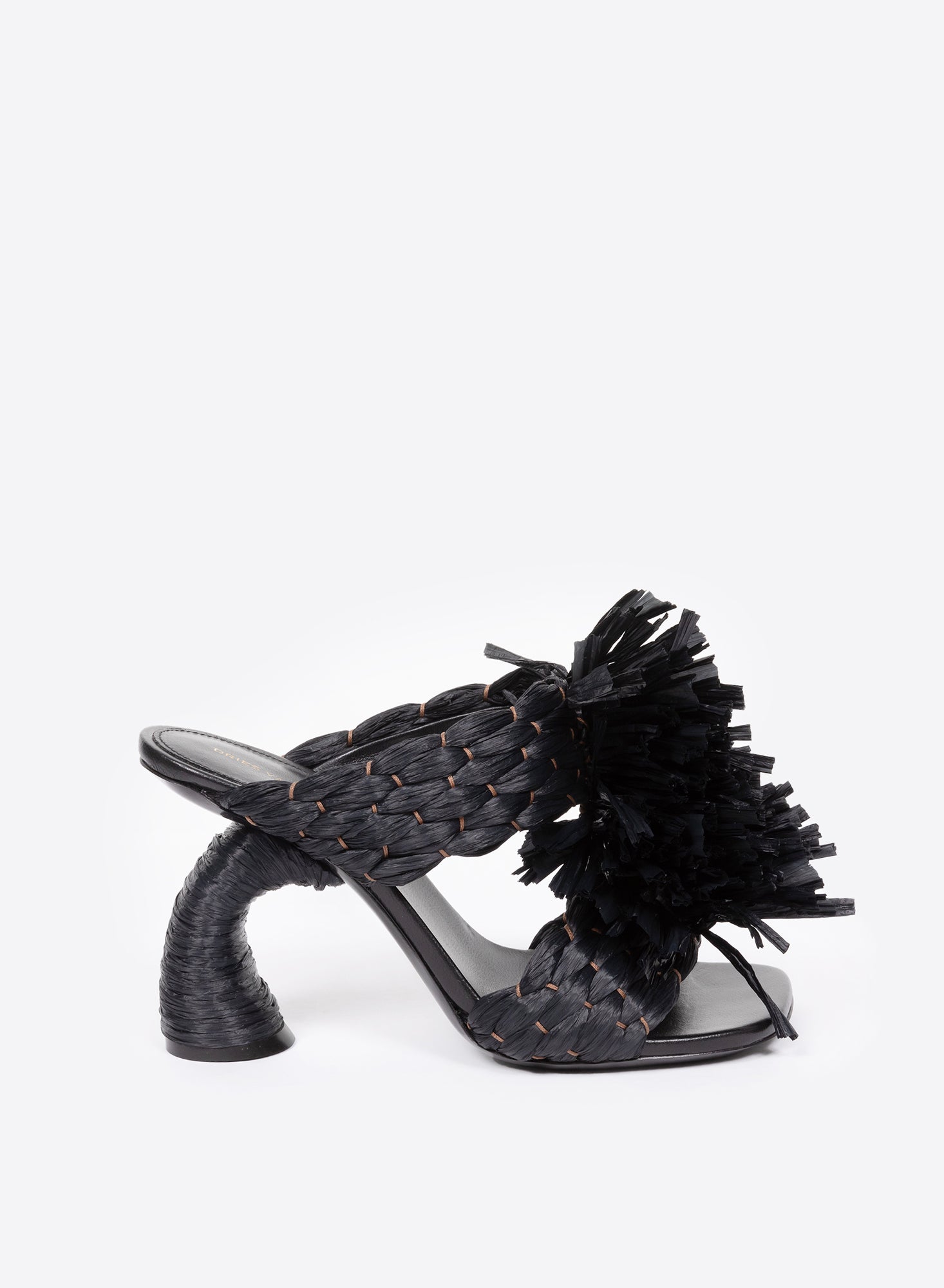 Woven raffia mules - Spring-Summer Women | Dries Van Noten