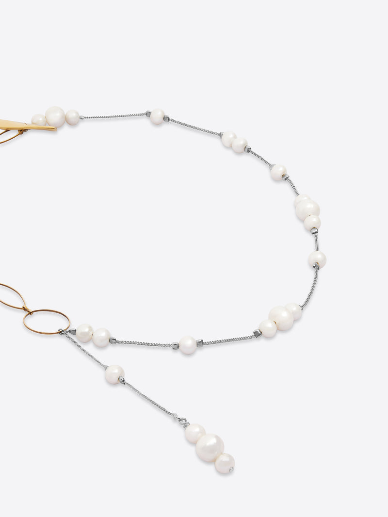 Pearl chain necklace