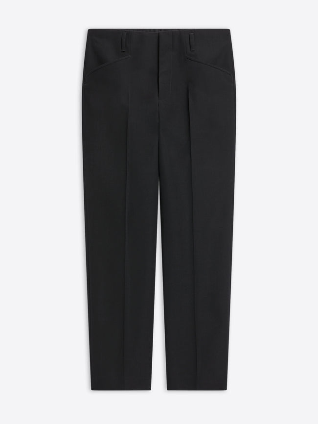 Fitted wool pants