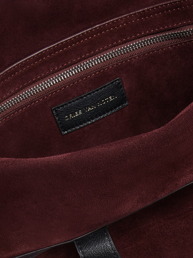 Suede tote bag – Dries Van Noten