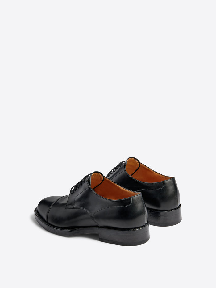Leather derby shoes