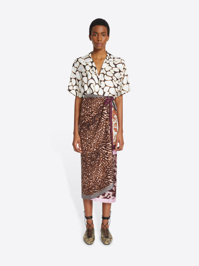 Silk short sleeve shirt - Dries Van Noten