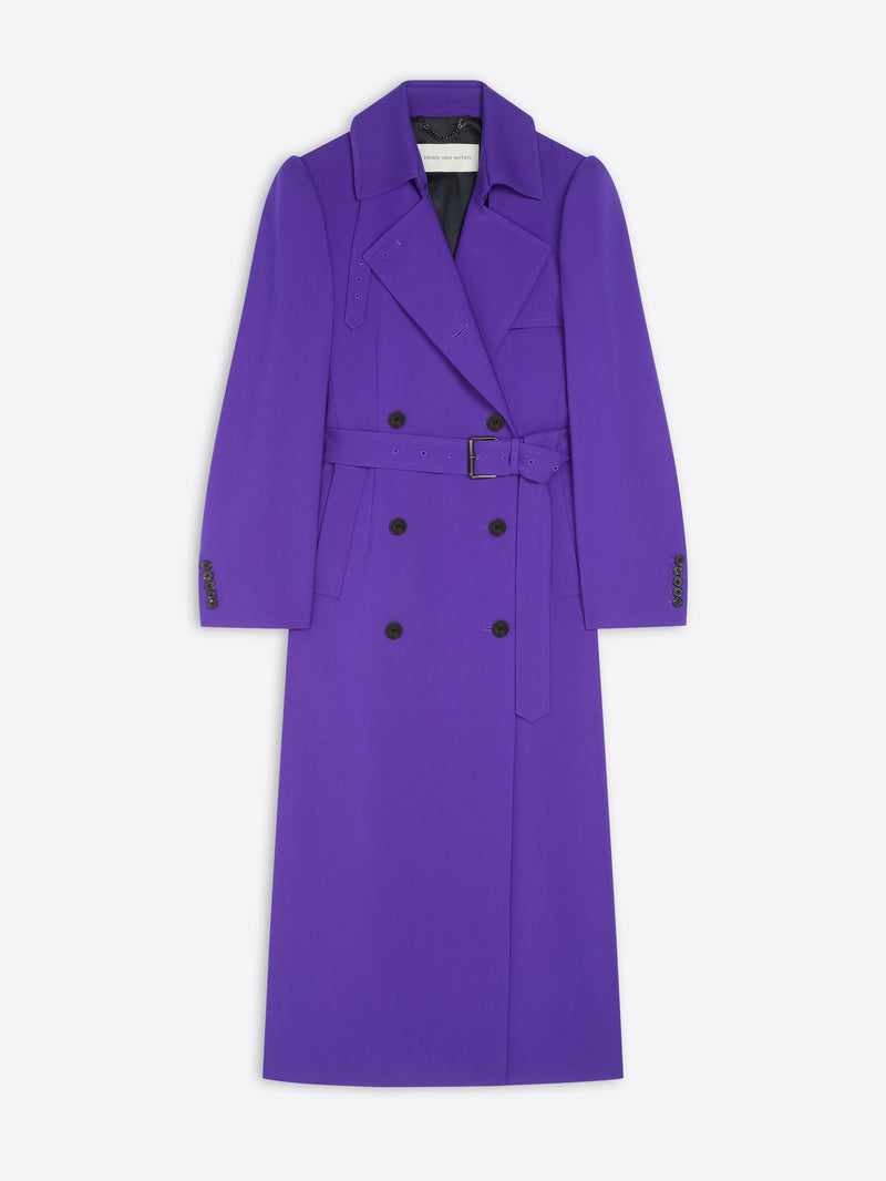 Wool trench coat Autumn-Winter Women Dries Van Noten