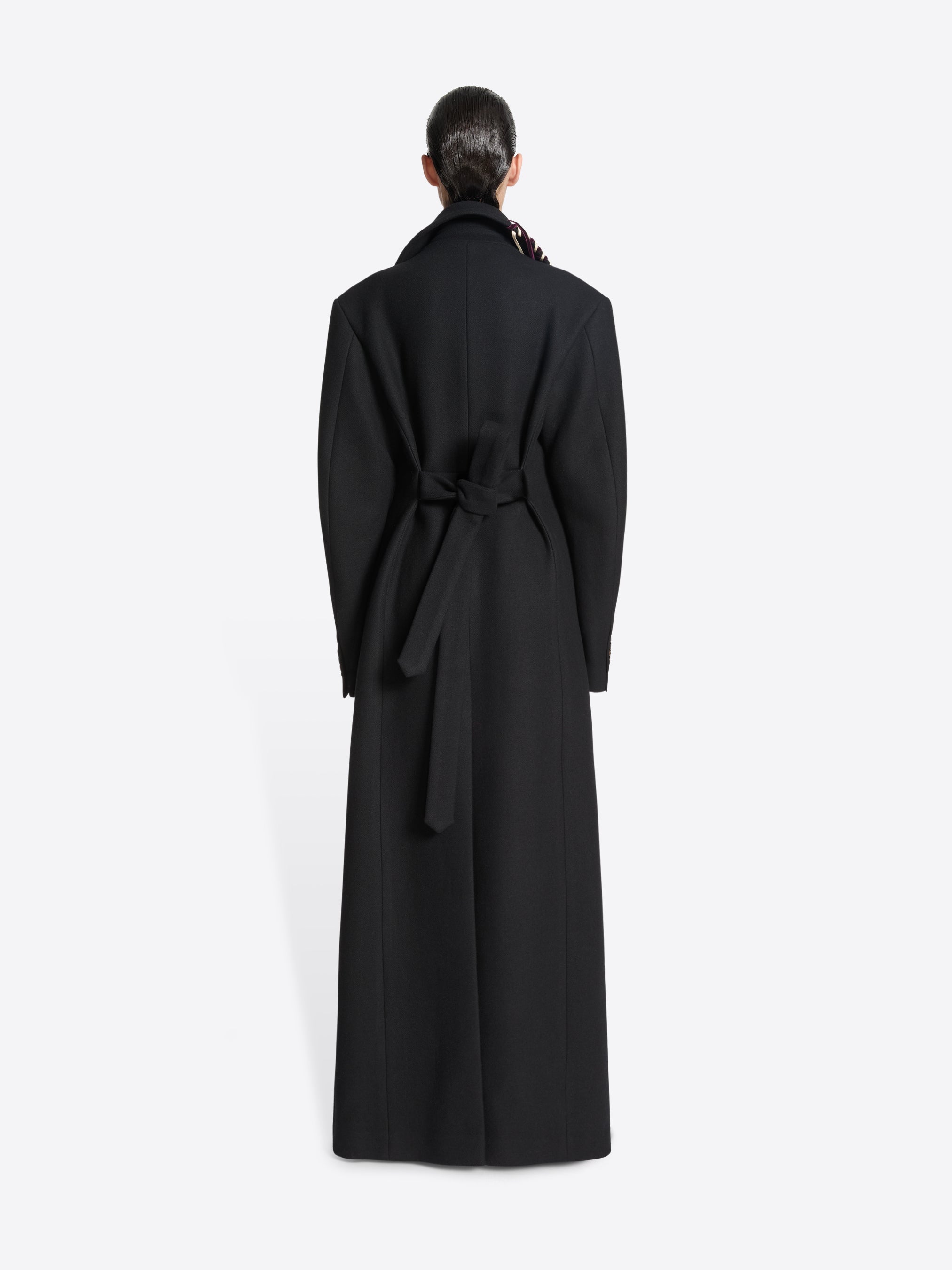 varet street back tuck coat ブラック DOUBLE-BREASTED WOOL COAT - Black | ZARA United States
