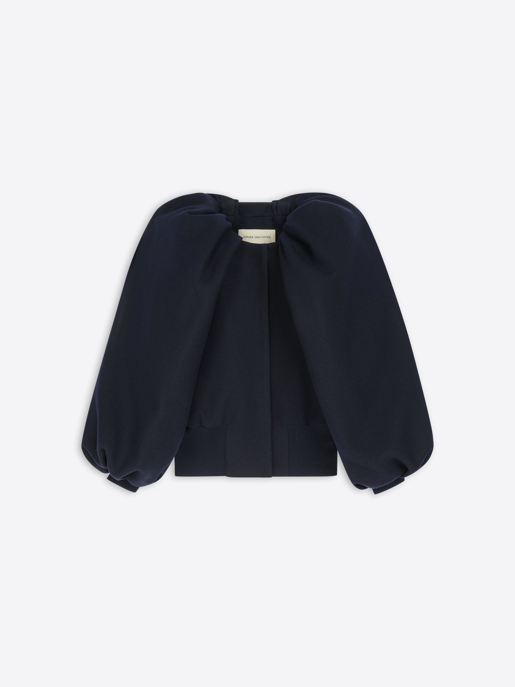 Constructed wool jacket - Autumn-Winter Women | Dries Van Noten