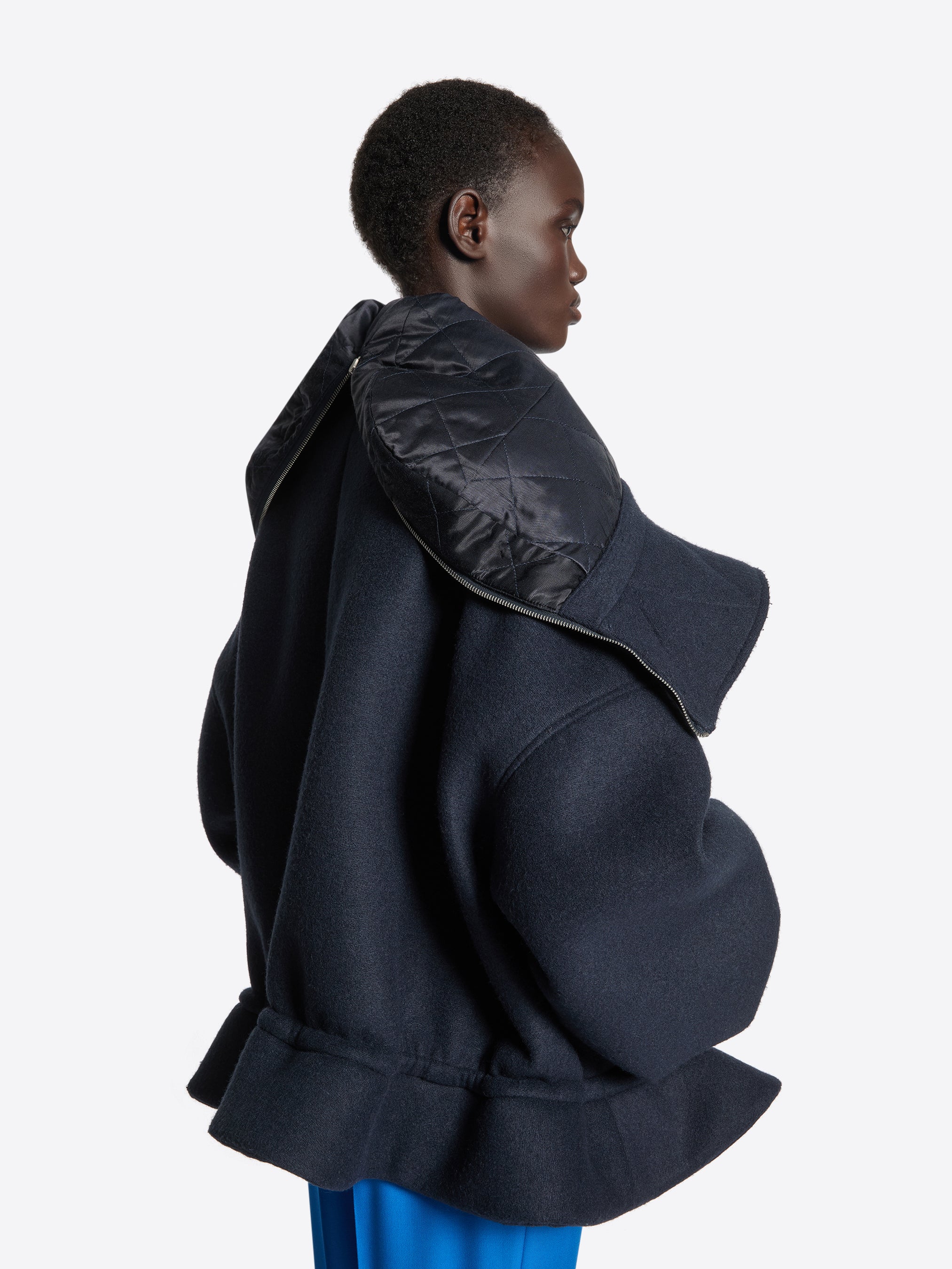 Bonded short parka - Autumn-Winter Women | Dries Van Noten