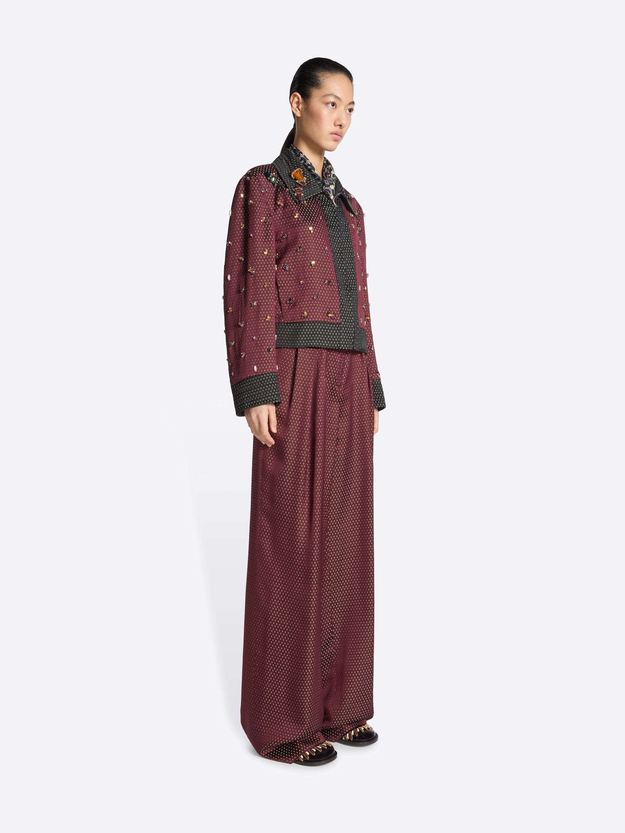 ジャケット・アウター 20SS Dries Van Noten Embroidered Jacket Embellished jacket - Autumn-Winter Women | Dries Van Noten