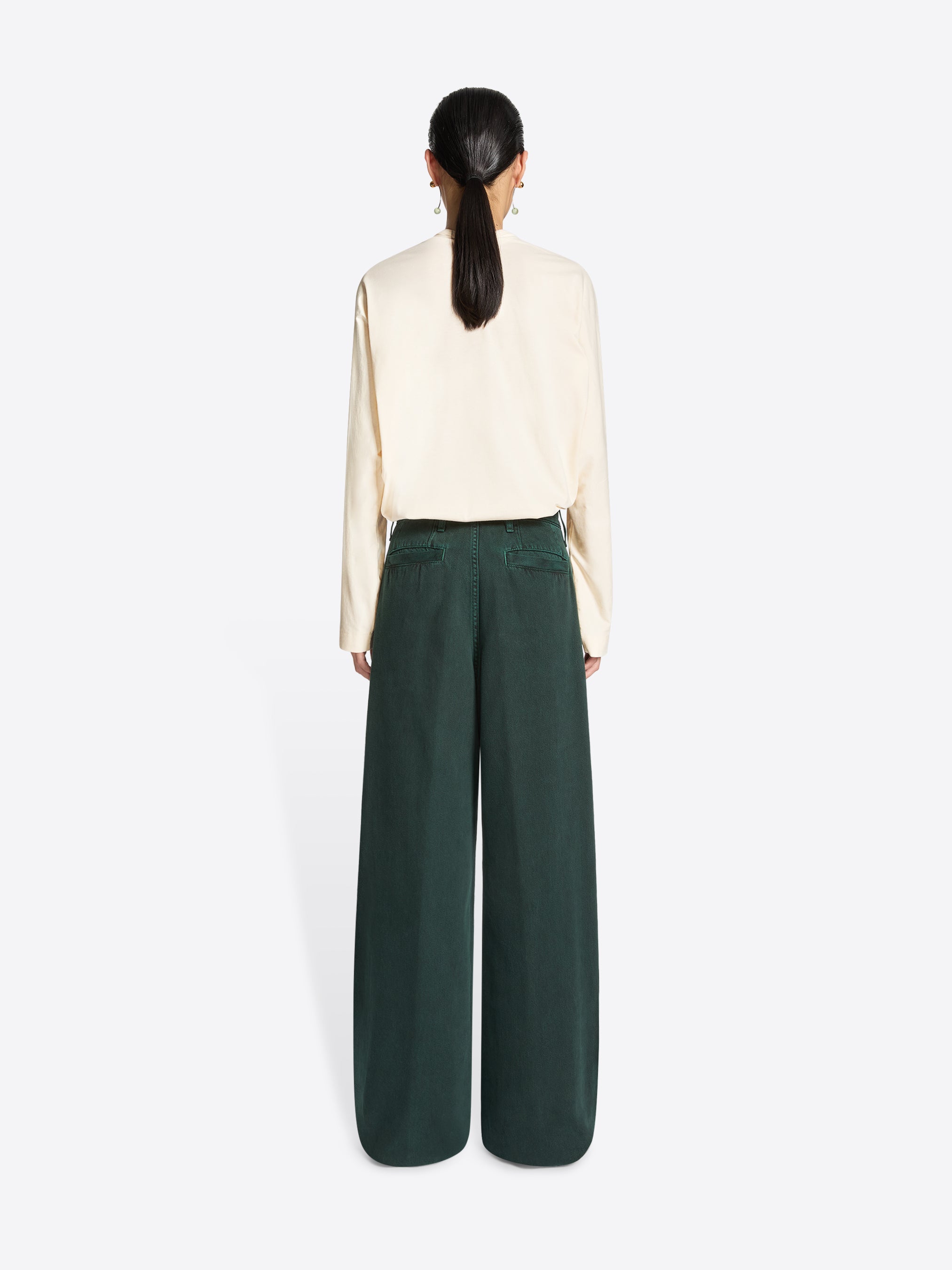 Dyed denim pants - Autumn-Winter Women | Dries Van Noten