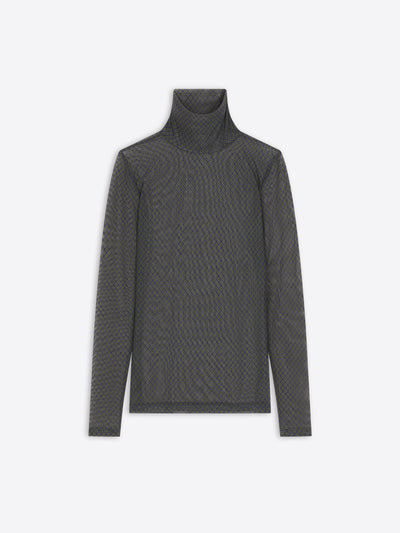 Gray turtleneck sweater on a white background - Dries Van Noten