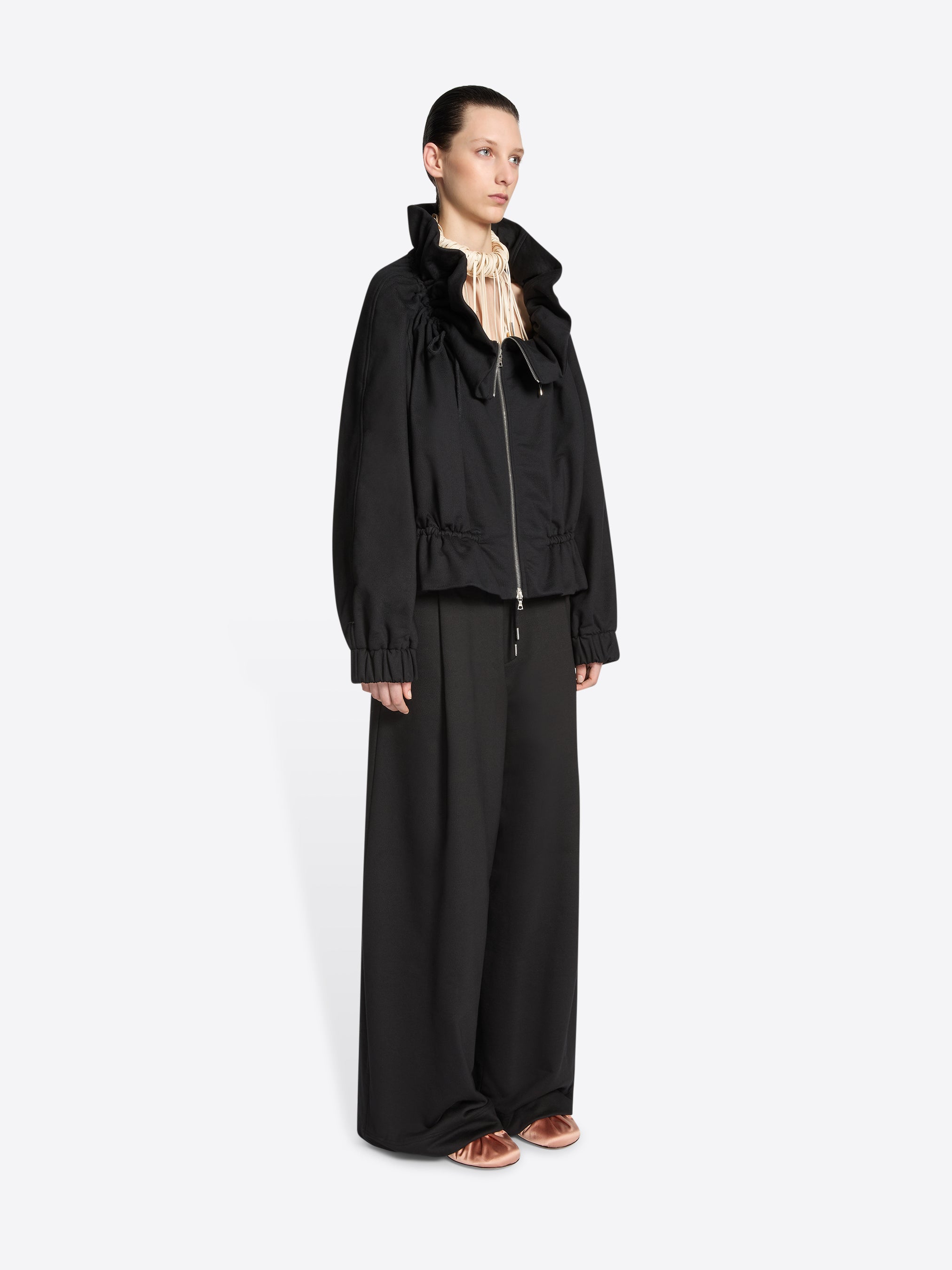 Cocoon jersey blouson - Autumn-Winter Women | Dries Van Noten