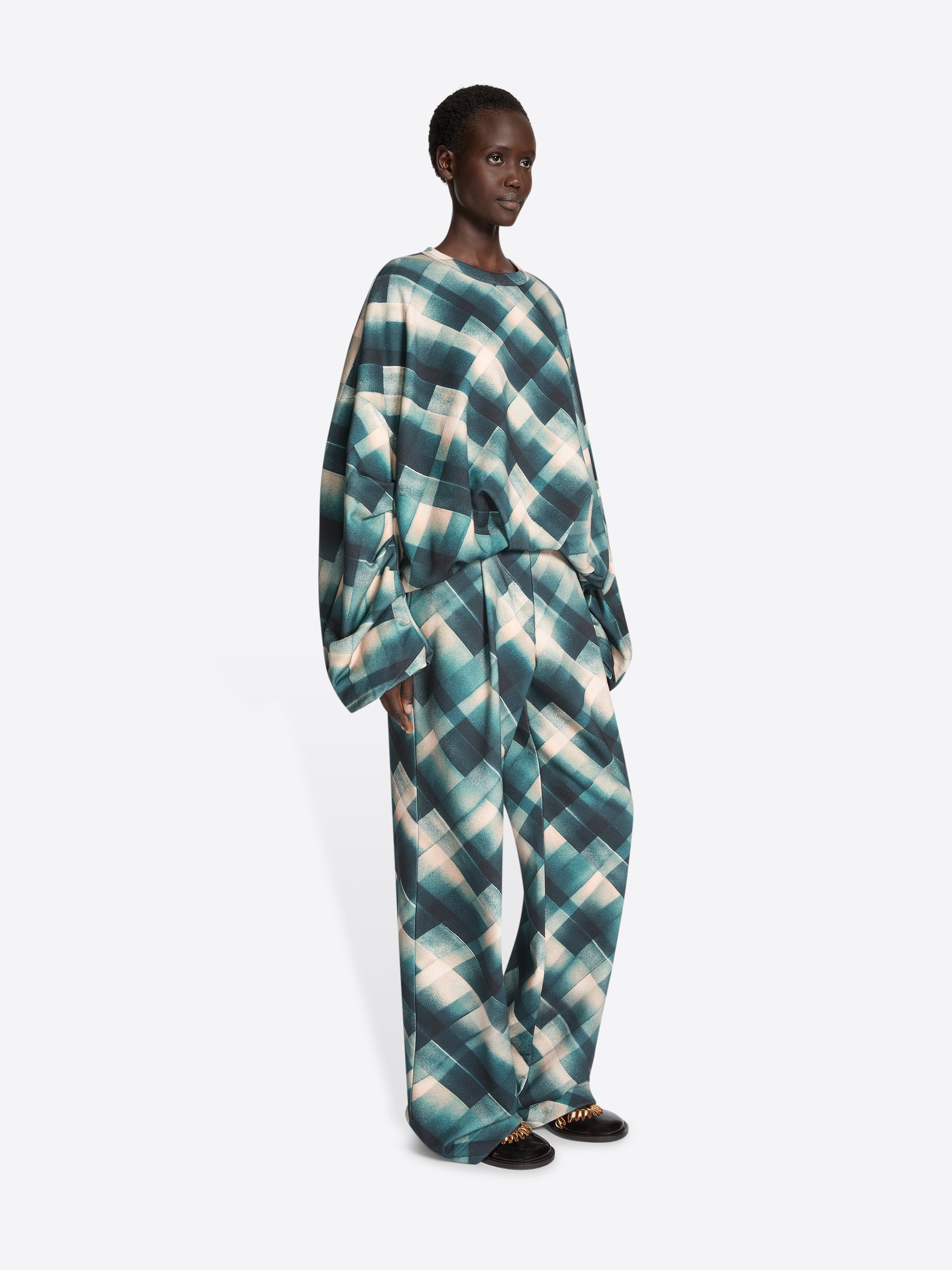 Draped sweatshirt - Autumn-Winter Women | Dries Van Noten