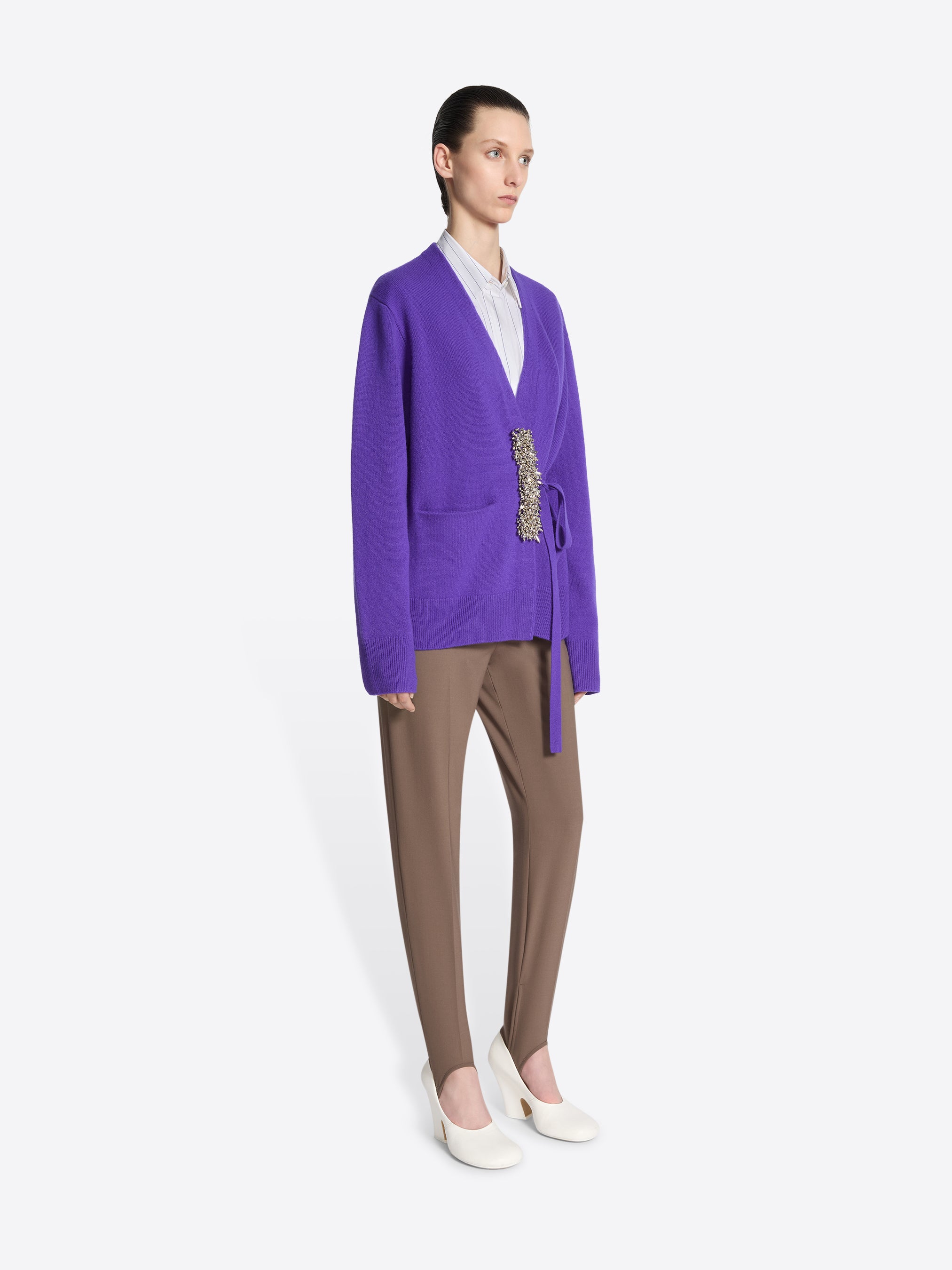 Cashmere wrap sweater - Autumn-Winter Women | Dries Van Noten