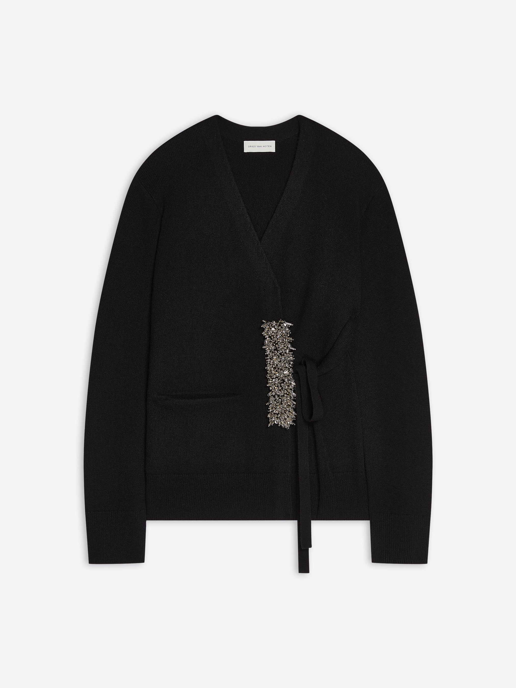 Cashmere wrap sweater - Autumn-Winter Women | Dries Van Noten