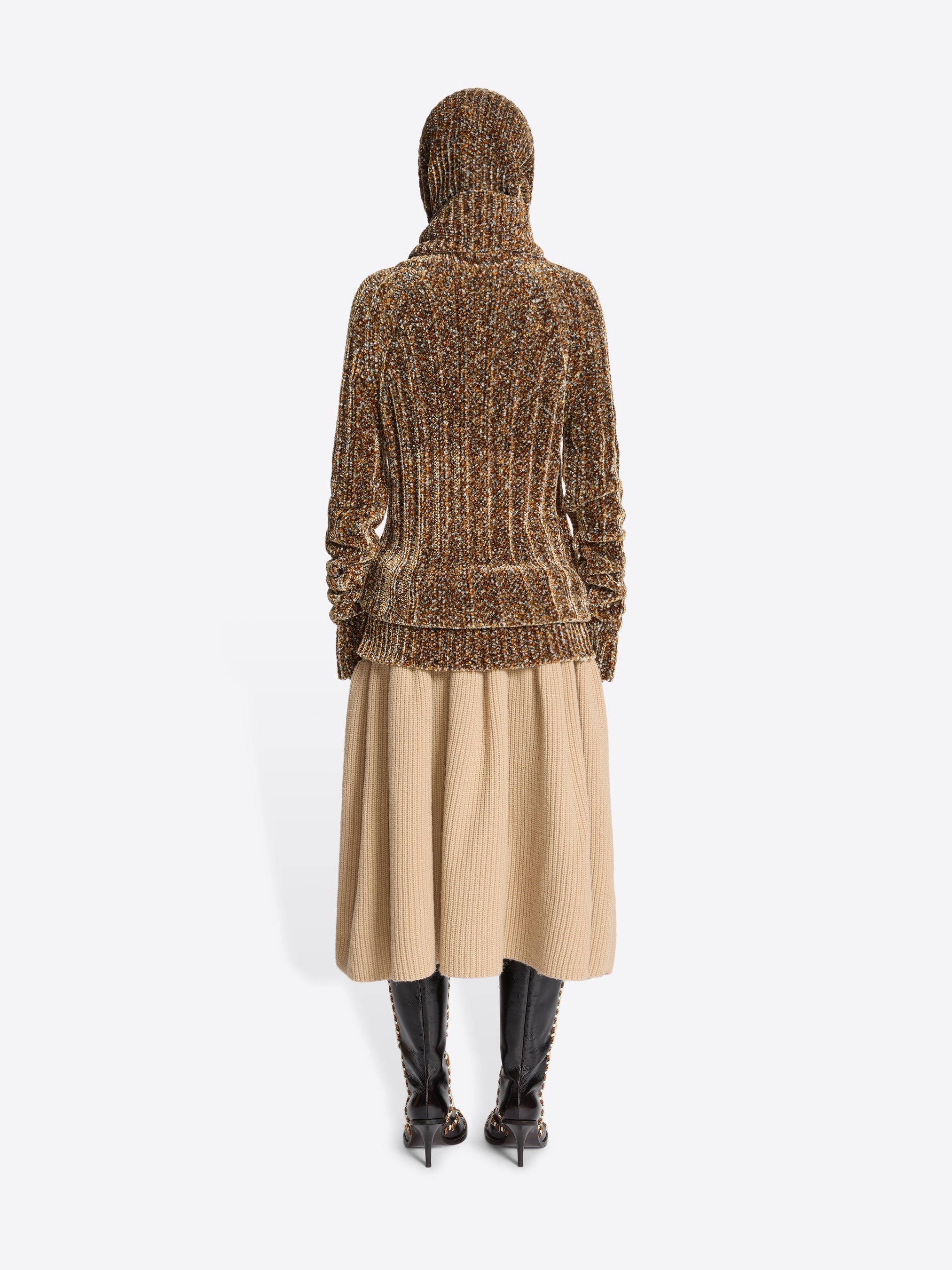 Long viscose sweater - Autumn-Winter Women | Dries Van Noten
