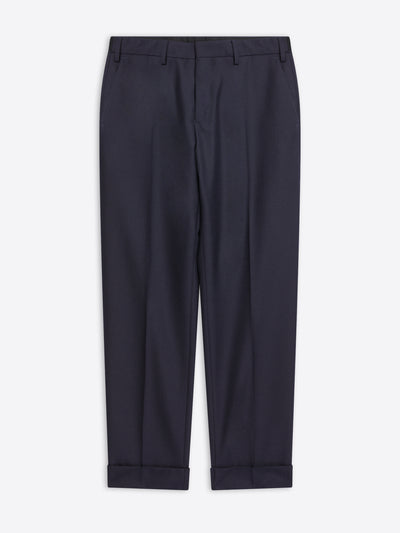 Dark gray pants on a light gray background - Dries Van Noten