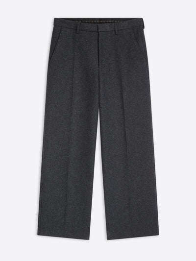 Dark gray pants on a white background - Dries Van Noten