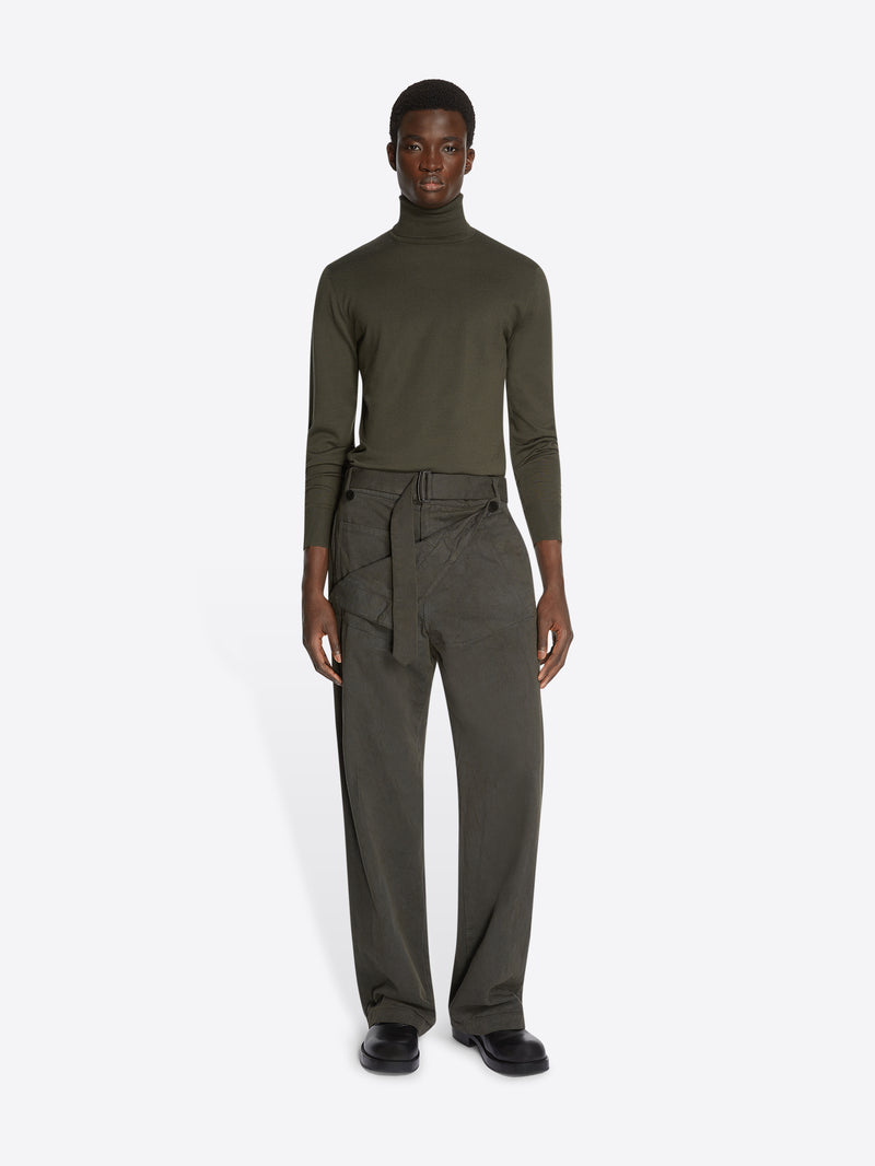 Merino wool sweater Autumn-Winter Men Dries Van Noten
