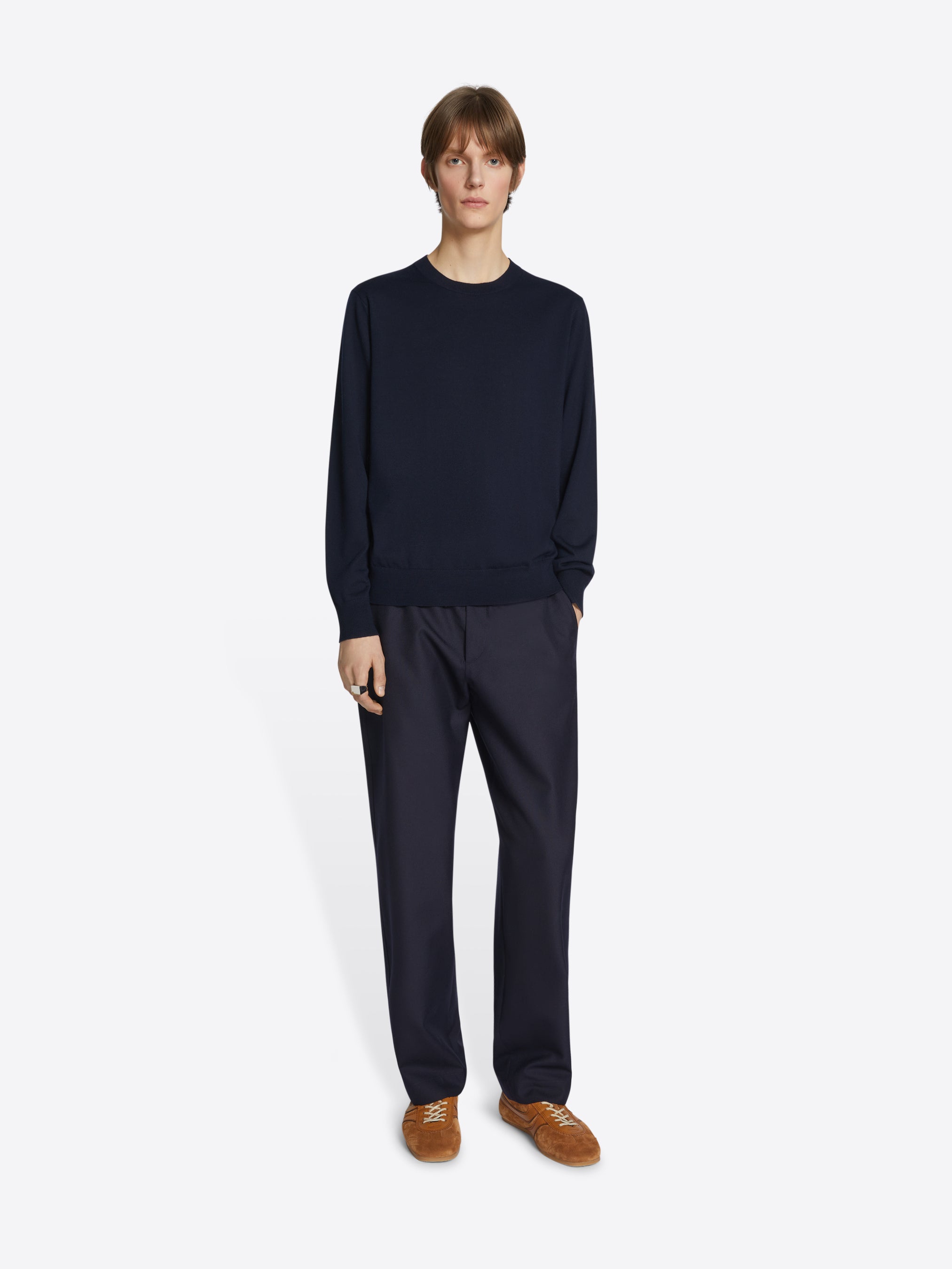 Merino wool sweater - Autumn-Winter Men | Dries Van Noten