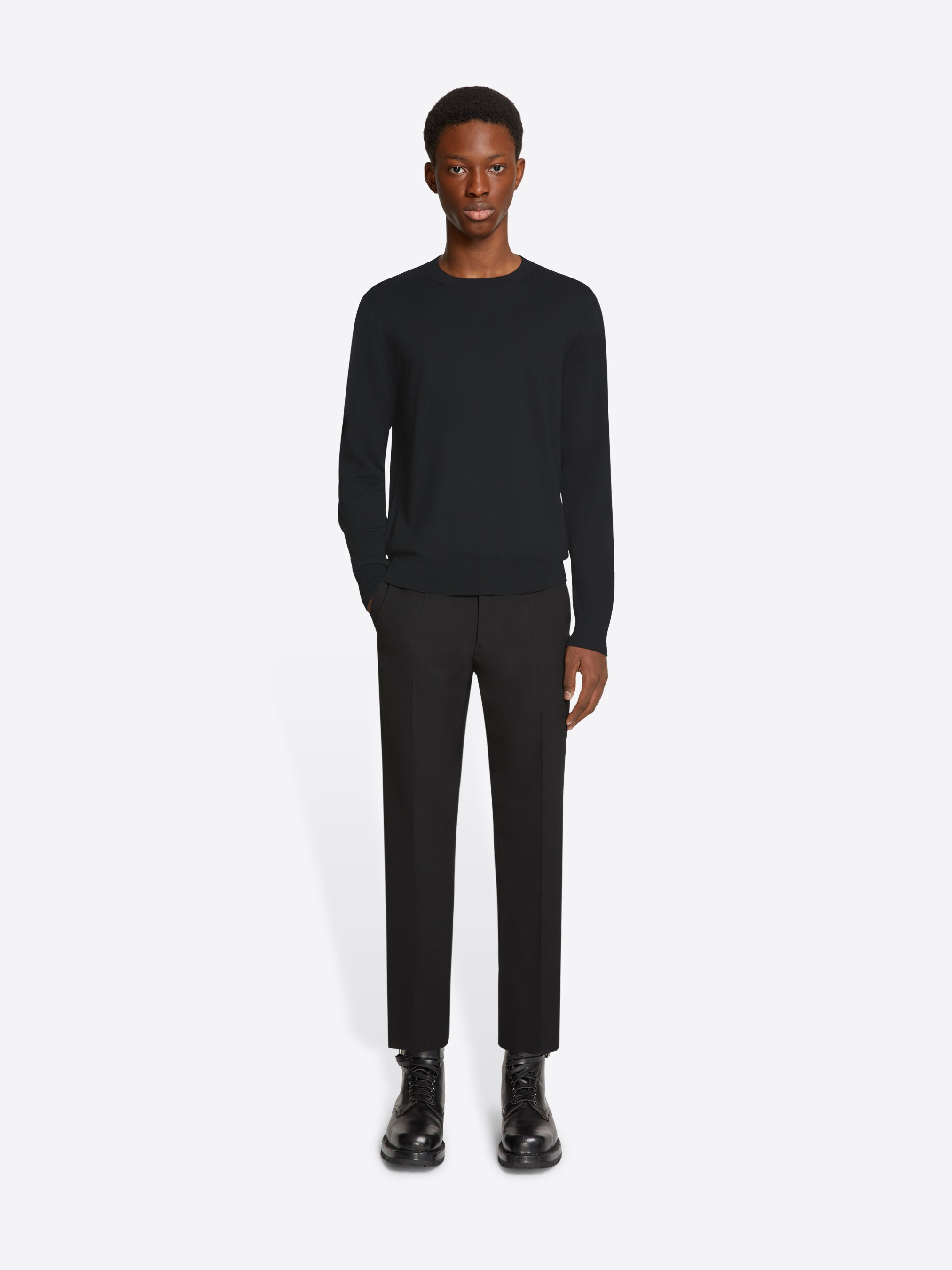 Merino wool sweater - Autumn-Winter Men | Dries Van Noten
