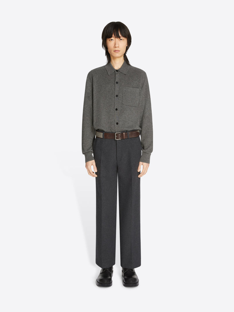 Leather derby shoes Autumn-Winter Men Dries Van Noten