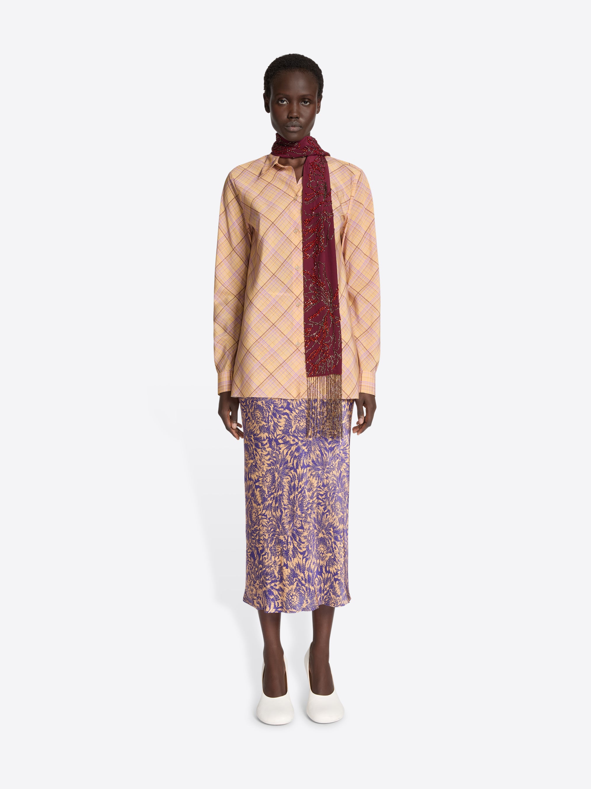 最終値下げ　dries van noten スカーフ ウィメンズ・スカーフ＆フーラード | Dries Van Noten