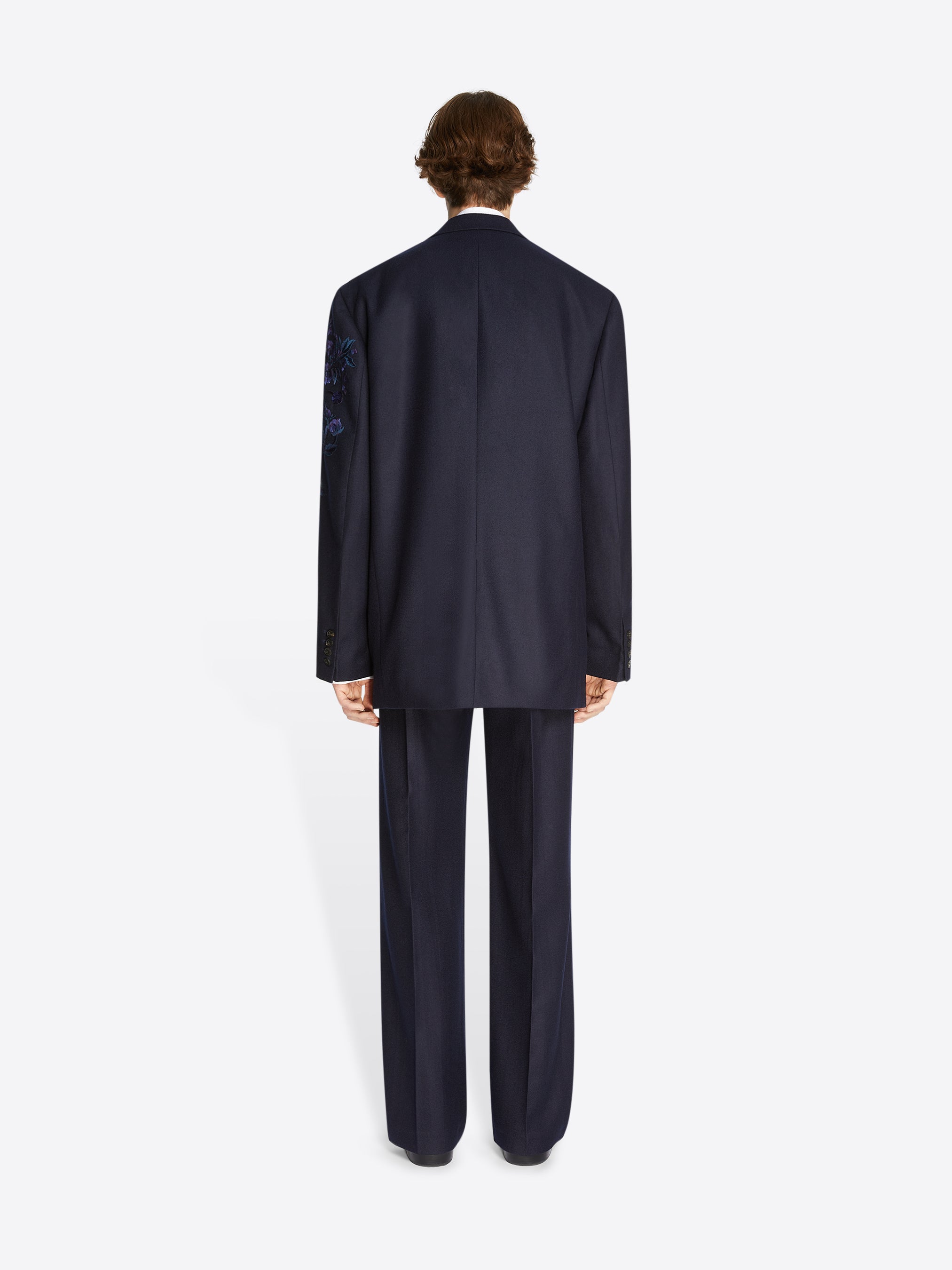 Embroidered wool blazer - Autumn-Winter Men | Dries Van Noten
