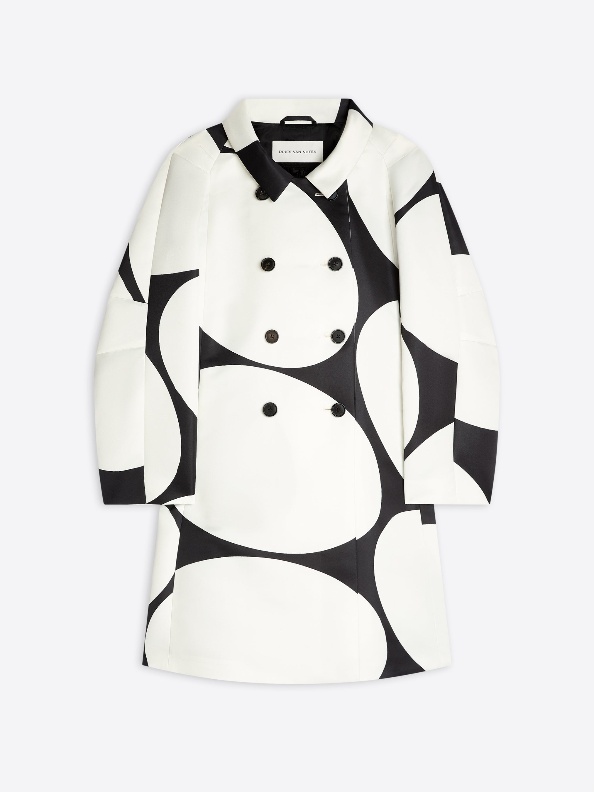 Printed A-line coat - Spring-Summer Women | Dries Van Noten