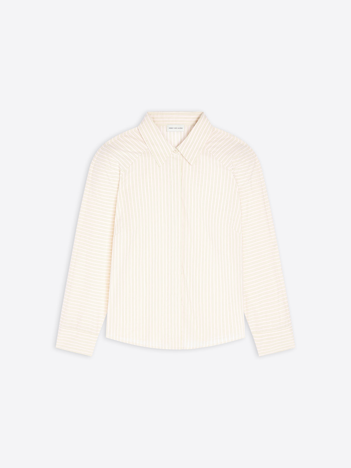 Beige shirt on a light gray background - Dries Van Noten