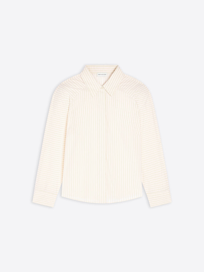 Beige shirt on a light gray background - Dries Van Noten