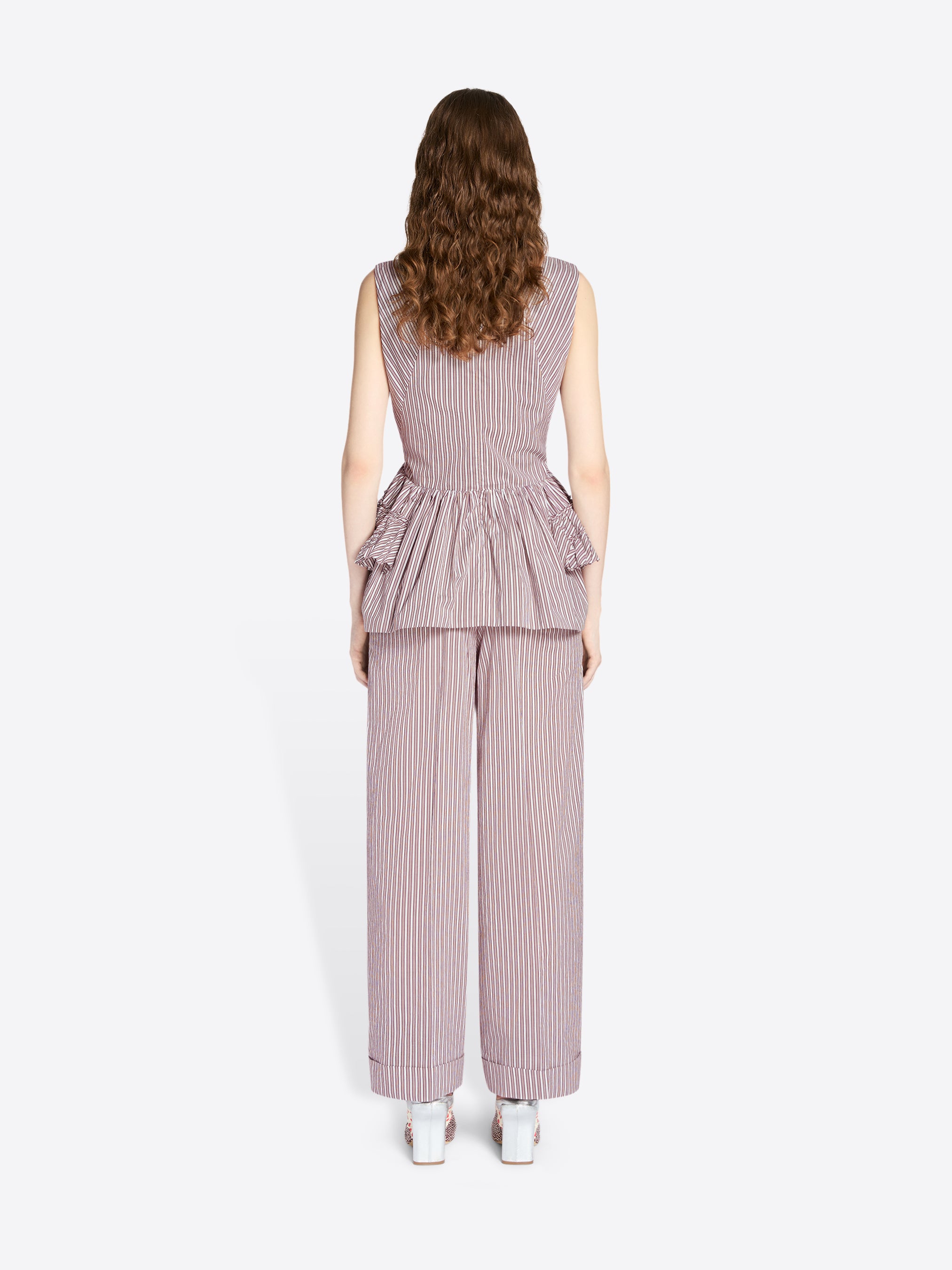 Ruffled peplum top - Spring-Summer Women | Dries Van Noten