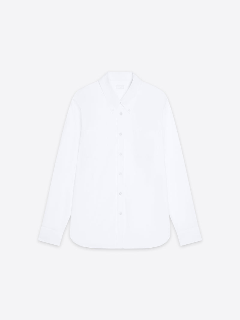 White shirt on a light gray background - Dries Van Noten