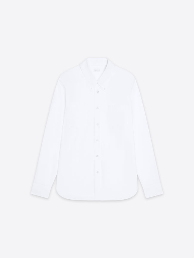 White shirt on a light gray background - Dries Van Noten