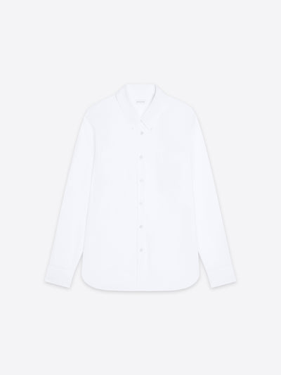 White shirt on a light gray background - Dries Van Noten