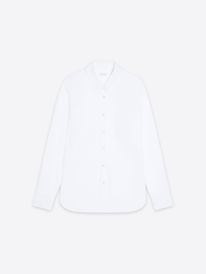 White shirt on a light gray background - Dries Van Noten