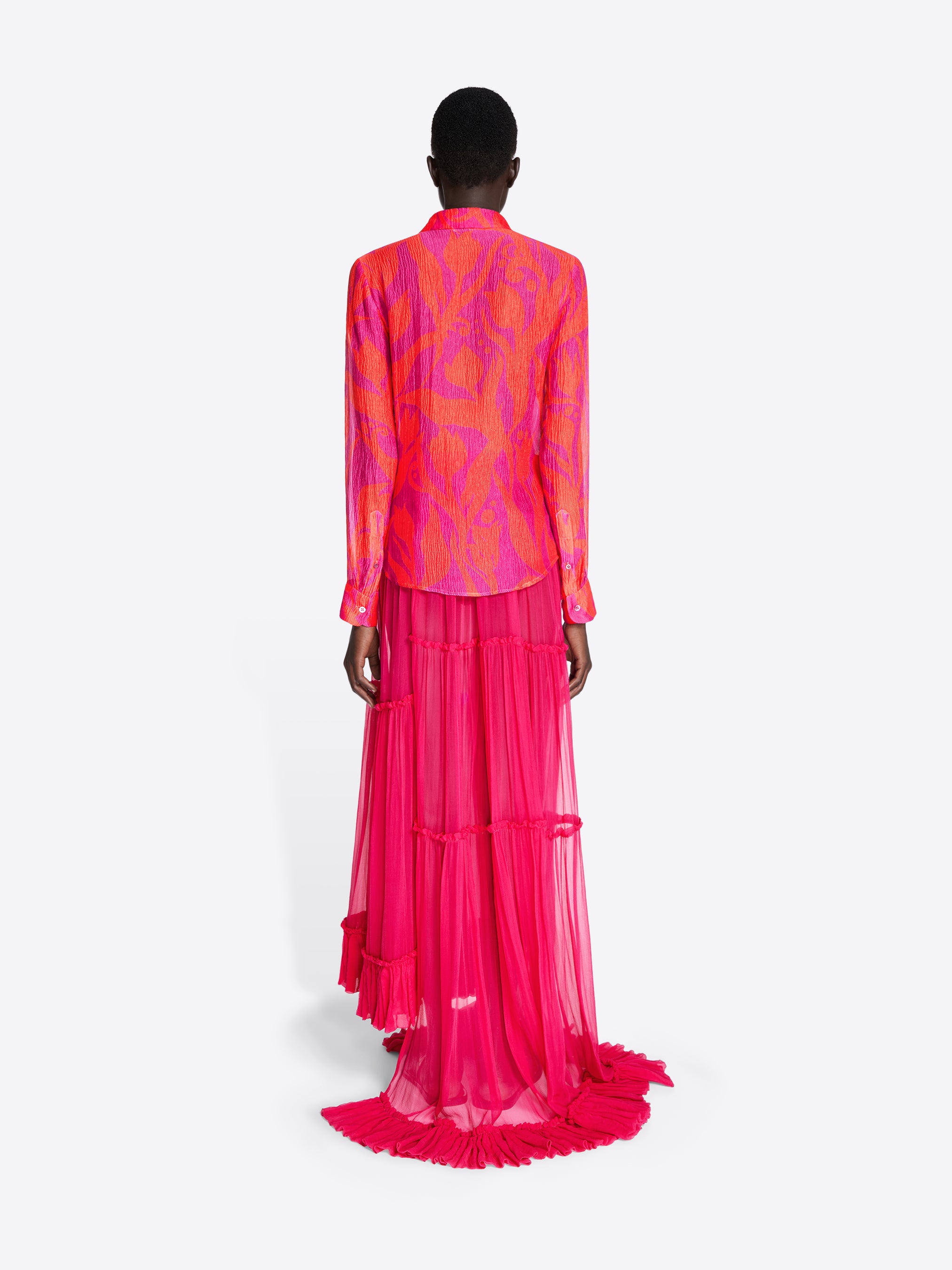 Fitted silk shirt - Spring-Summer Women | Dries Van Noten