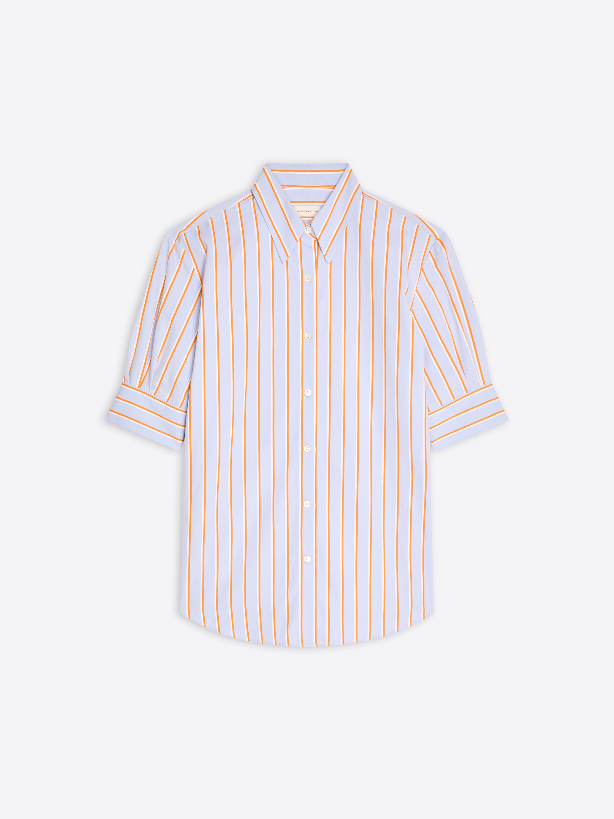 Cuffed cotton shirt - Spring-Summer Women | Dries Van Noten