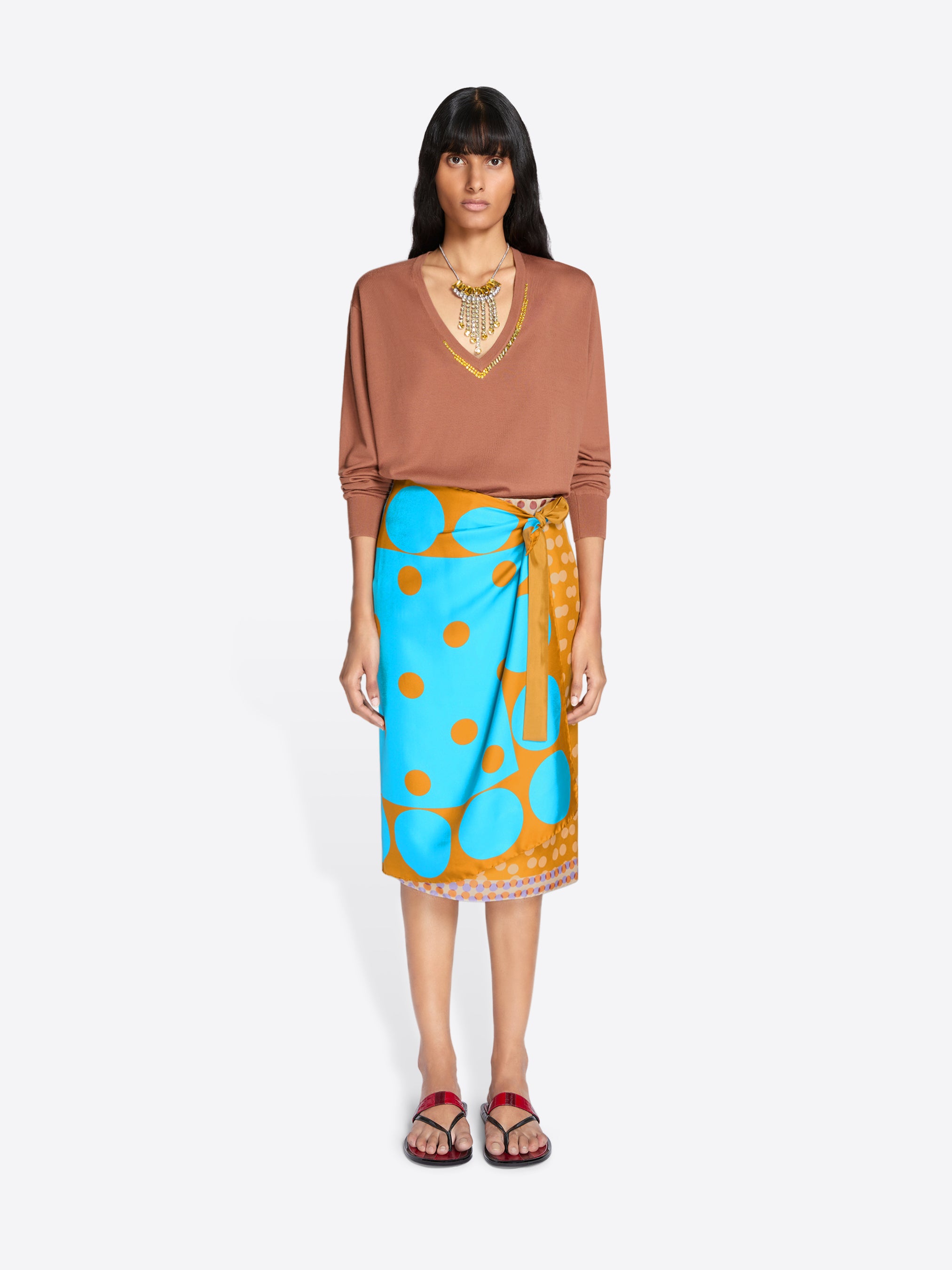 Wrap scarf-skirt - Spring-Summer Women | Dries Van Noten