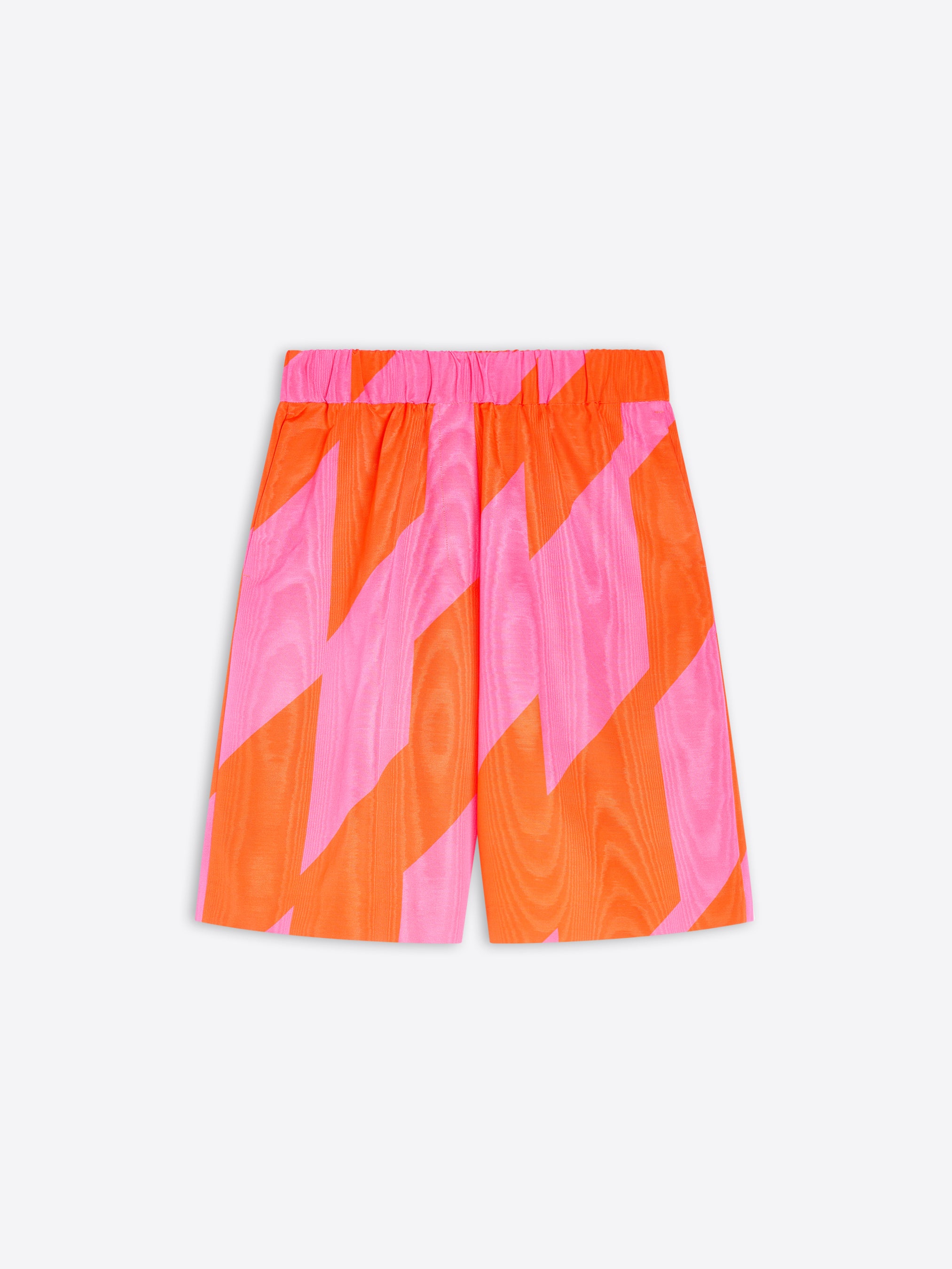 Printed moiré shorts - Spring-Summer Women | Dries Van Noten