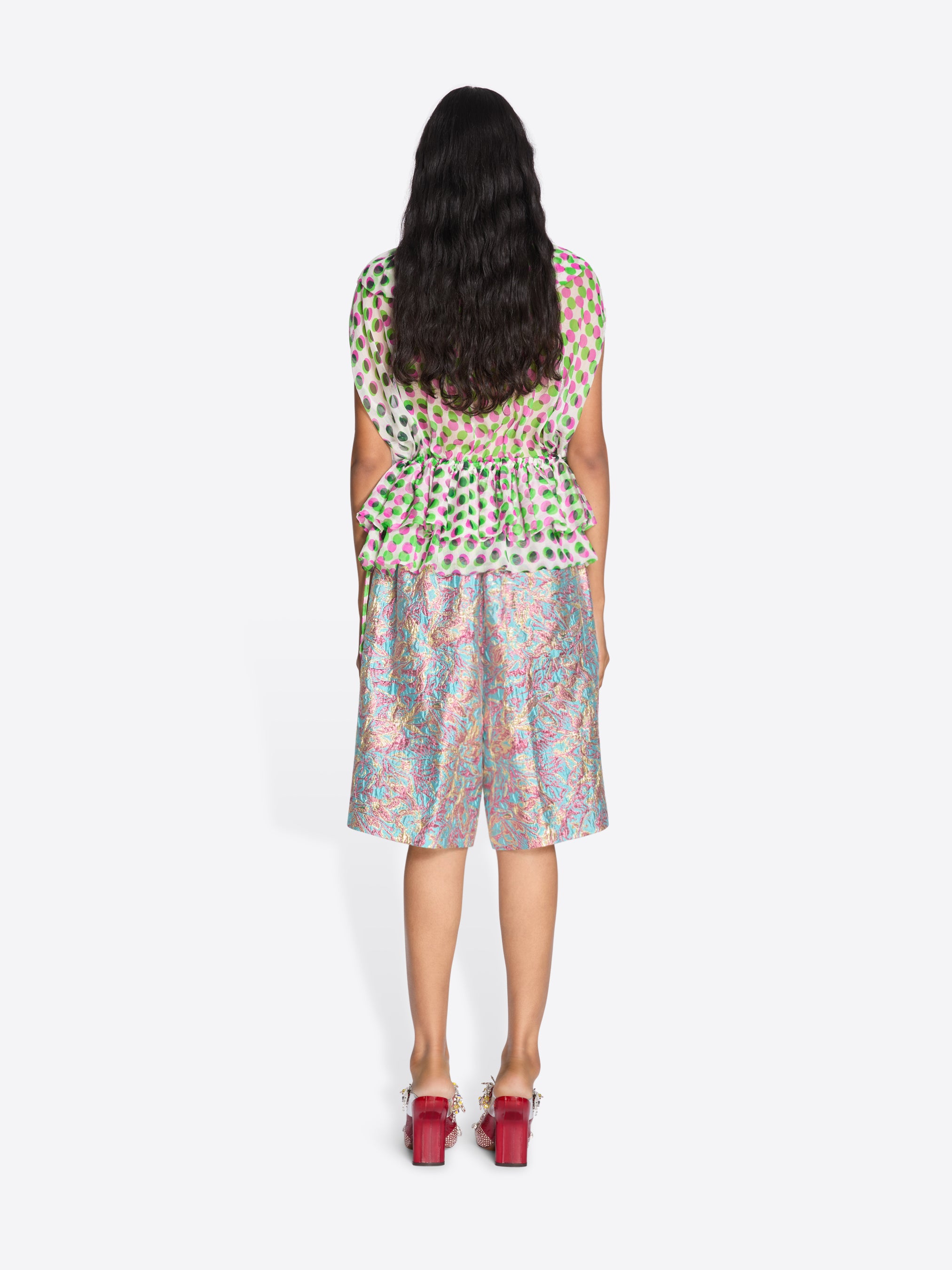 Jacquard shorts - Spring-Summer Women | Dries Van Noten