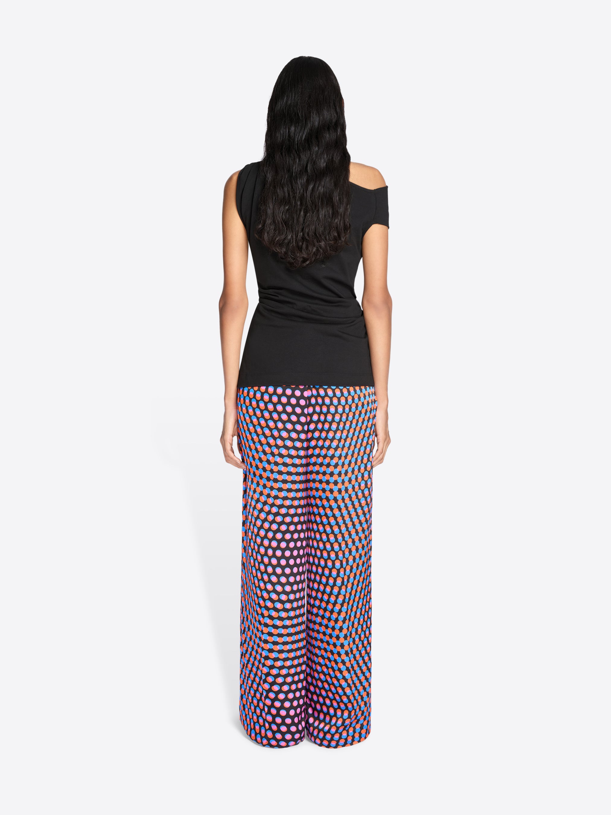 Elasticated silk pants - Spring-Summer Women | Dries Van Noten